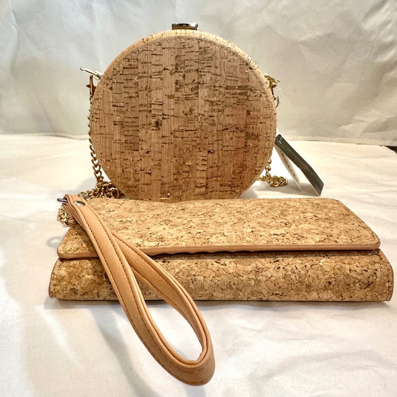 Crossbody Cork Purse and Wallet - Picture 2 of 5